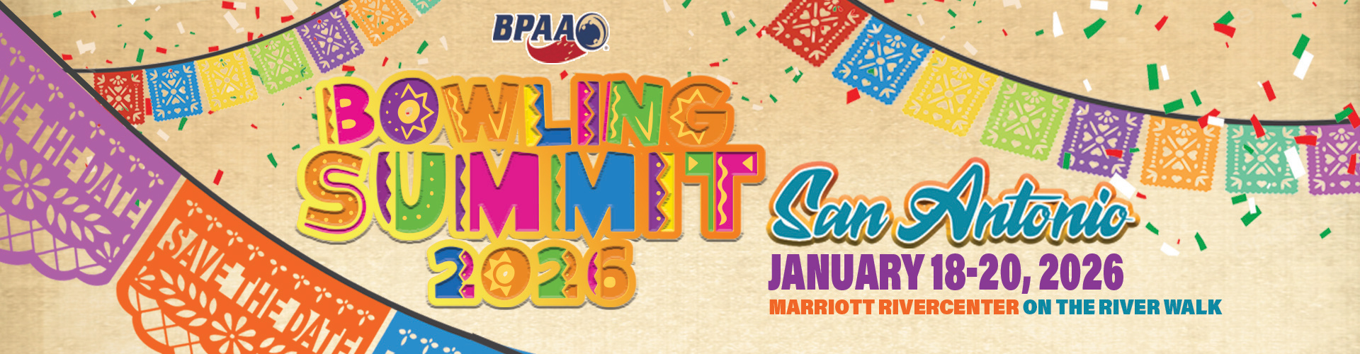 bowling summit 2026 banner